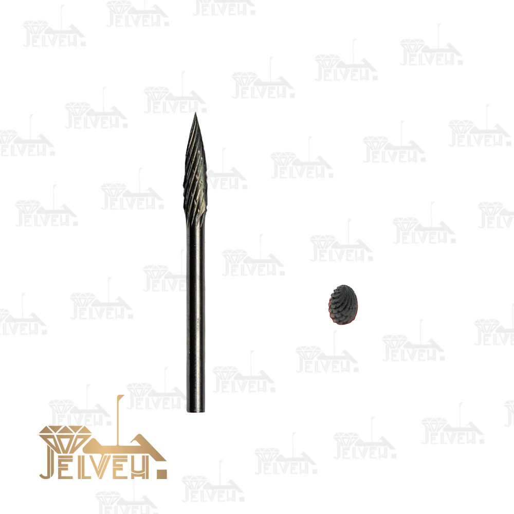 72 مته کار باید کونیک نوک تیز سرفرزی - تصویر 1
